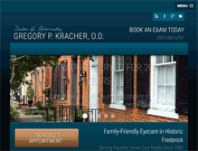 Tablet Screenshot of drkracher.com
